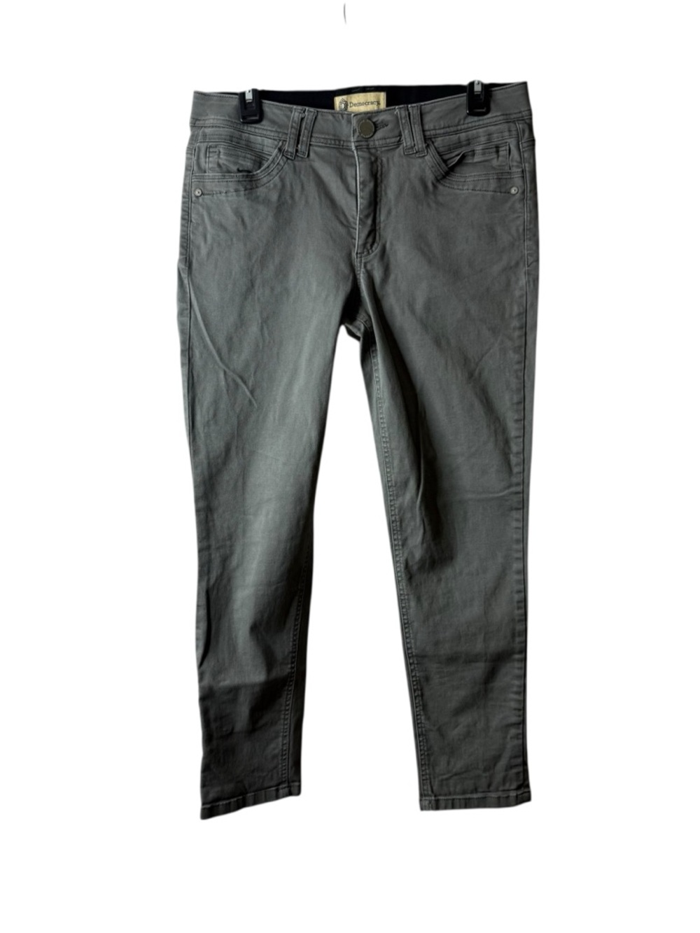 Democracy Dark Gray Ab Technology Skinny Leg Pants